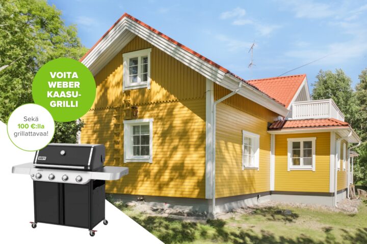 Toukokuun grilliarvonnan voitto Haminaan!