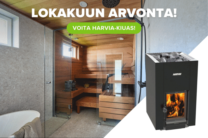 Lokakuun kiuasarvonnan arvontavoitto Kotkaan!