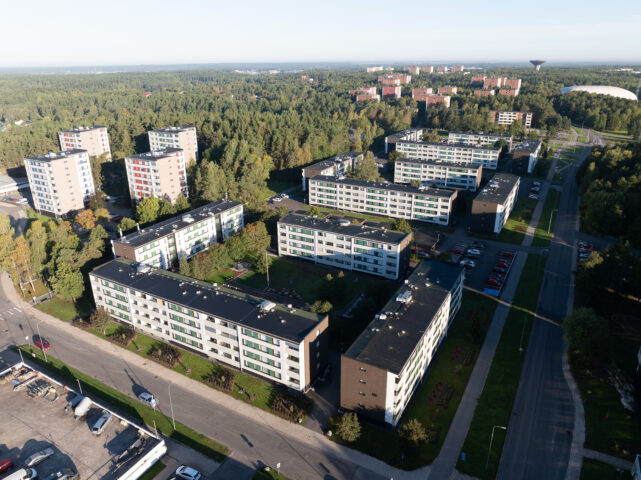 Taloyhtiöiden suursaneeraus Turun Hepokullassa