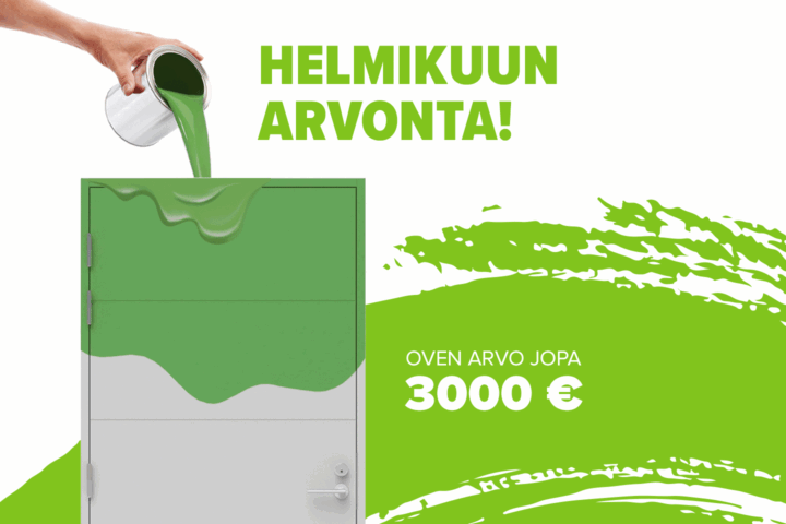 Helmikuun oviarvonnan voitto Kuusamoon!