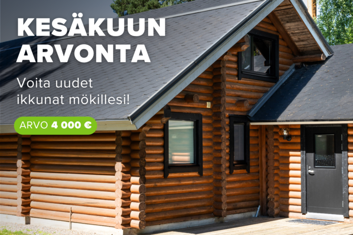 Kesäkuun mökkiarvonnan voitto Vihtiin!