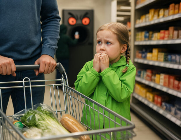 Pihla-tyttö ja metallia haukkaava hirviö